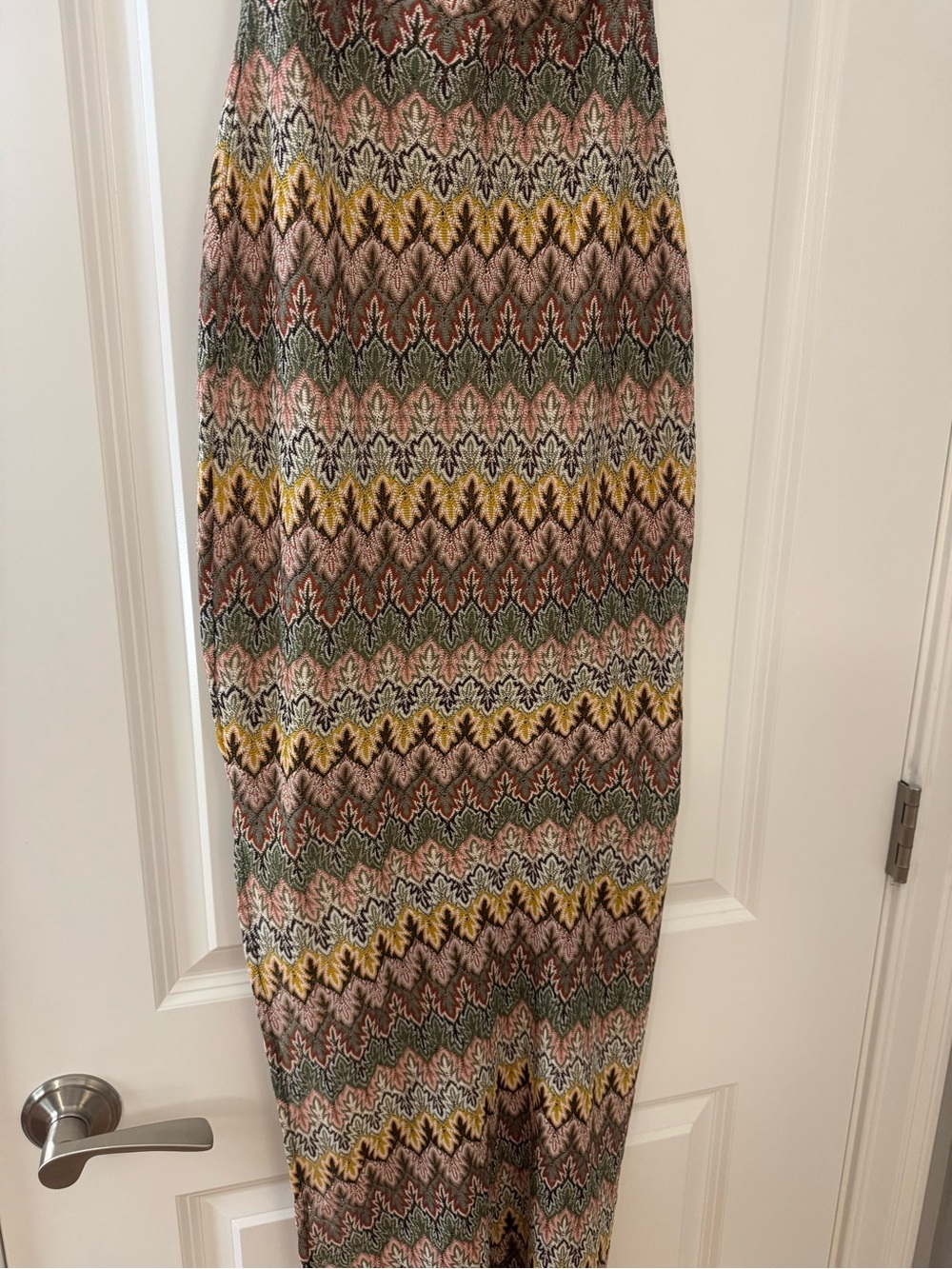 THEA DRESS WITH PATTERN - MULTICOLORED from Design by Si - Picture 8 of 11